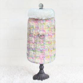Annabella Dog Coat (Color: Masquerade, size: SM)