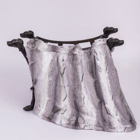 Cashmere Dpg Blankets (Color: Angora, size: LG)