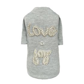 Love n Joy Tee (Color: Grey, size: MD)