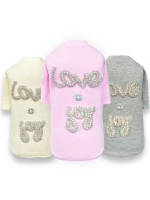 Love n Joy Tee (Color: Ivory, size: SM)